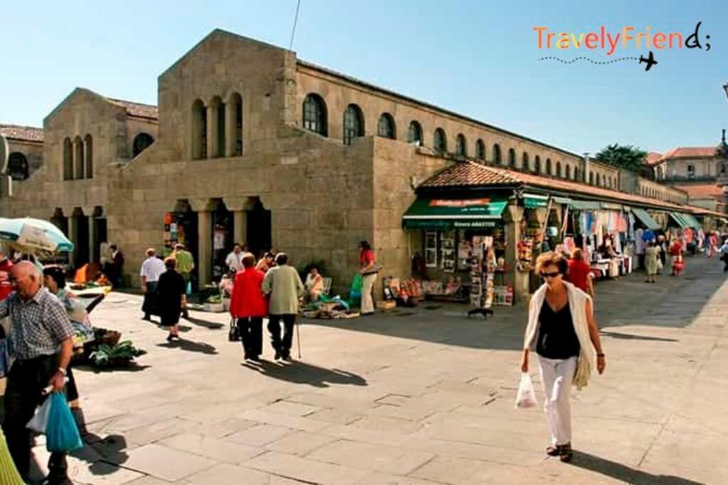 شقة Piso Completo Ideal Para Parejas O Grupos De 4- Gp2A سانتياغو دي كومبوستيلا المظهر الخارجي الصورة
